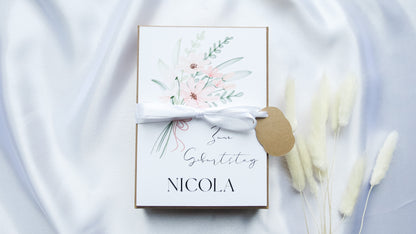 Geldgeschenk zum Geburtstag - Geschenkbox "NICOLA"