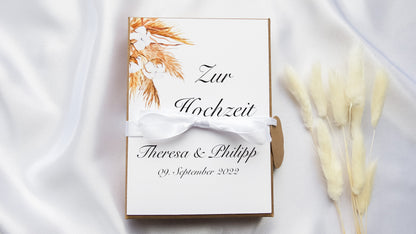 Geldgeschenk Hochzeit - Geschenkbox "CLASSY"