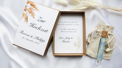 Geldgeschenk Hochzeit - Geschenkbox "CLASSY"