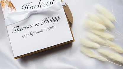 Geldgeschenk Hochzeit - Geschenkbox "CLASSY"